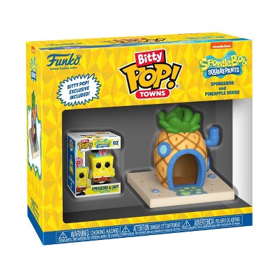 Funko Pop Bitty Town Spongebob Squarepants Spongebob Squarepants and Pineapple House Collectable Vinyl Figure