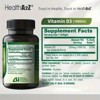 HealthA2Z - Vitamin D3 25 mcg (1000 IU) Softgels - 90 Count - 4 of 4