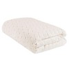 BAGOKIE 100% Cotton Soft Plush Absorbent Quick Dry Bathroom Towel, 2 pcs Bath Towel Set - 2 of 4