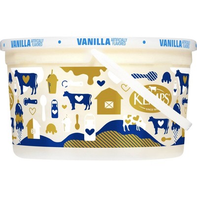 Kemps Vanilla Reduced Fat Ice Cream - 128oz