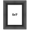 PosterPalooza | Photo Size Refined Black Picture Frame - UV Acrylic, Foam Board Backing, Hanging Hardware - 2 of 4