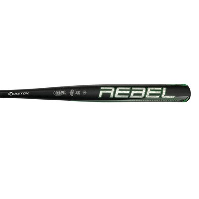 Batte De Softball Easton SP21 Rebel - Slow Pitch, 34 Pouces, 28 Oz, Canon 2 1/4, Vert