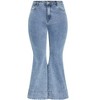 Women's Plus Size Harley Veronica Jean - light denim | CITY CHIC - 4 of 4