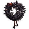 Kurt Adler Un-Lit Halloween Wreath, Orange & Black, 33in - 3 of 4