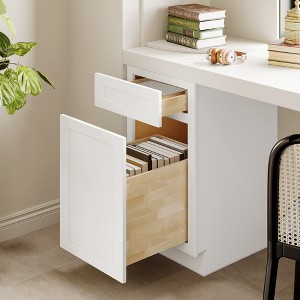 18 in. W  x 21 in. D x 29.5 in. H File Cabinet with Two Drawers - 1 of 4