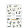 Hudson Baby Infant Girl Convertible Swaddle Sleep Sack, Plants - image 2 of 4