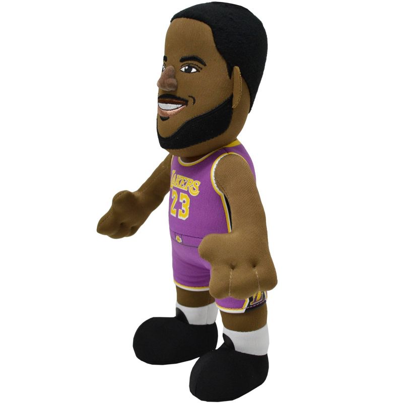 NBA Los Angeles Lakers Bleacher Creatures Purple Lebron James Plush Figure - 10&#34;, 3 of 4