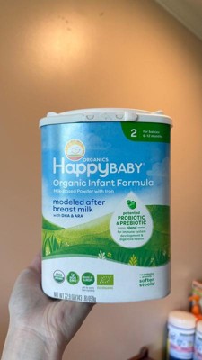 Happy Baby Organic Infant Formula Powder - Stage 2 - 22.9oz : Target