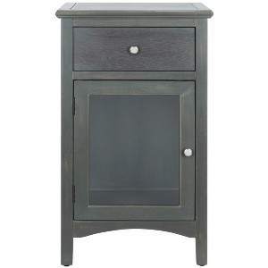 Ziva 1 Drawer Nightstand  - Safavieh - 1 of 4