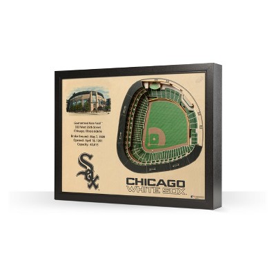 MLB Chicago White Sox 25 Layer Stadiumviews 3D Wall Art