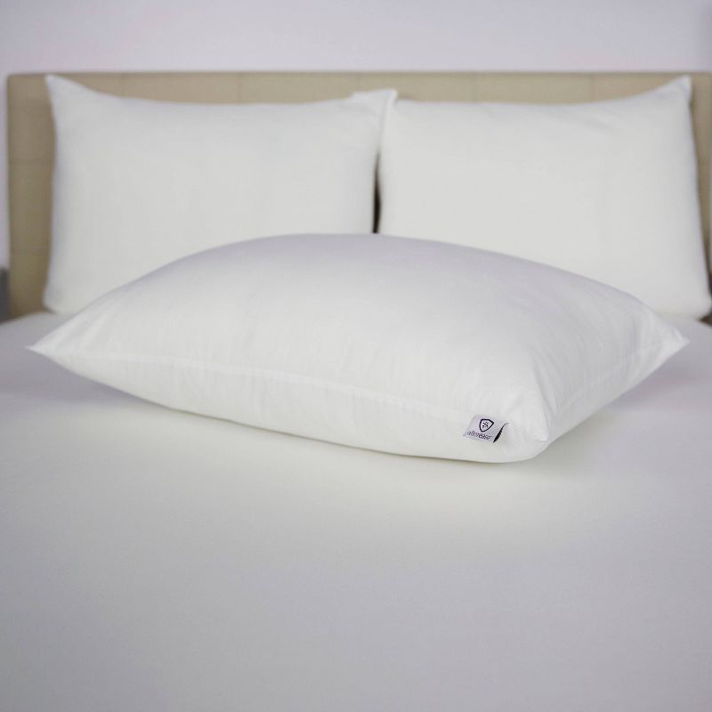 Standard Total Allergy Defense Pillow White - AllerEase, 2 of 6