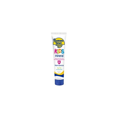 banana boat sunscreen for kids