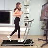 DeerRun 43*16 Inch Run Belt 3 in 1 3.0HP Powerful and Quiet Under Desk Treadmill, 300 lbs Capacity - 2 of 4