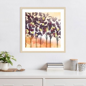 Amanti Art Purple Trees by Northern Lights Framed Wall Art Print - 1 of 4