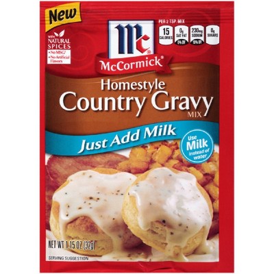 McCormick Homestyle Country Gravy Mix 1.15oz