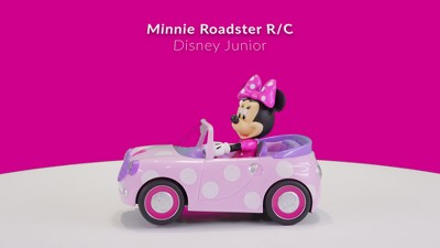 Jada Majorette Disney - RC Minnie Roadster - Voiture Télécommandée -  Figurine Minnie Incluse - Dès 3 Ans - 253074001ONL - Rose