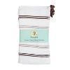 Sloppy Chef Premier Dishcloth (12 Pack), 100% Ringspun Cotton, 13x13, Looped, Classic Stripes - 4 of 4