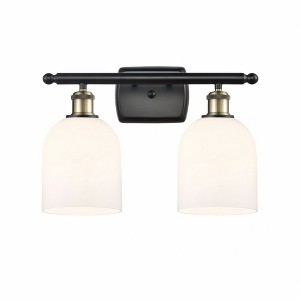 Innovations Lighting Bella 2 - Light Vanity in  Black Antique Brass - 1 of 1