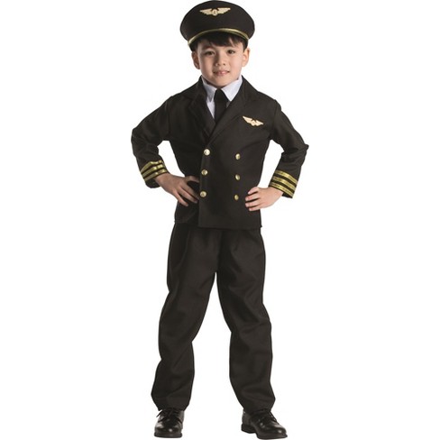 Dress Up America Pilot Costume Set For Toddlers - Toddler 4 : Target