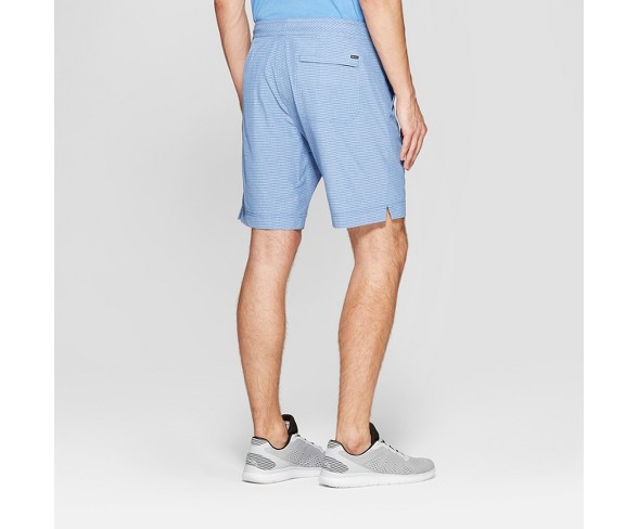 MPG Sport Men's Woven Striped Shorts - Blue 30