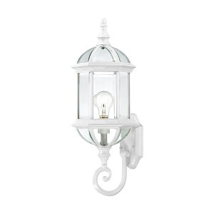 Nuvo Lighting Boxwood 1 - Light Wall Light in  White - 1 of 1