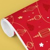 Big Dot of Happiness Lunar New Year Wrapping Paper, Chinese New Year Gift Wrapping Paper Roll, Lantern Gift Wrapping, 24 in x 7 feet, 1 Roll - 4 of 4