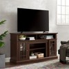 Modern TV Media Stand for TVs Up to 65" with Open & Closed Storage, Entertainment Console for Living Room or Entryway - 2 of 4