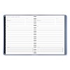 Contemporary Weekly/Monthly Planner, 11.38 x 9, Slate Blue Cover, 12-Month (Jan to Dec): 2026 - 4 of 4