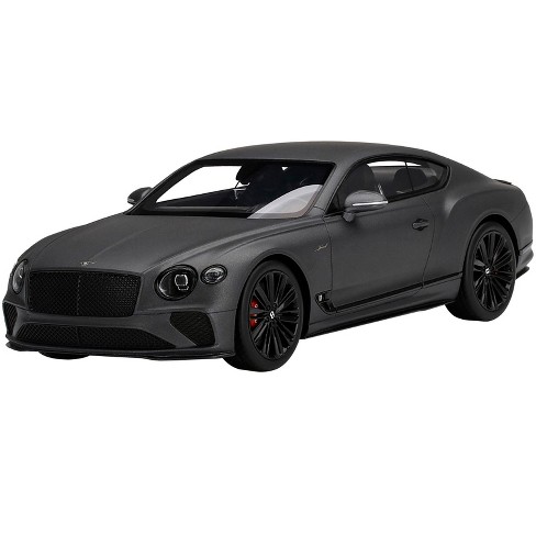 Bentley Continental Gt Speed Anthracite Satin Gray 1/18 Model Car