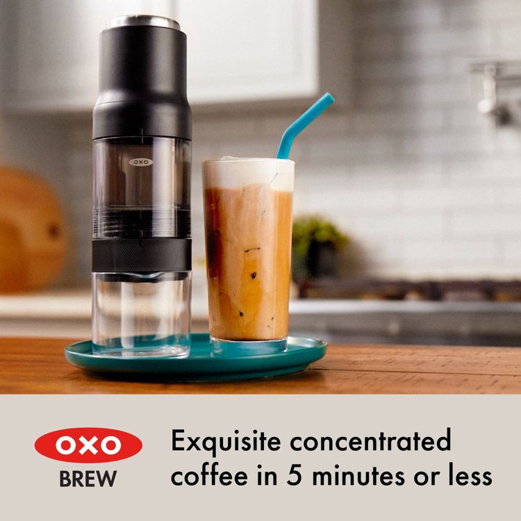 OXO Brew Rapid Brewer Single-Serve Coffee Maker Black: Manual Pour Over, Permanent Screen Filter, Dishwasher-Safe Parts, 4 of 13