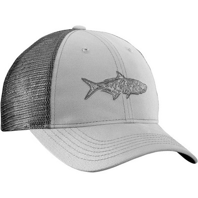 Flying Fisherman Marlin Trucker Hat - Graphite/Stone