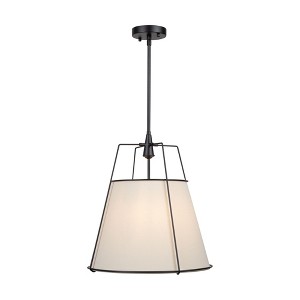Artcraft Lighting Pullman 3 - Light Pendant in  Black - 1 of 4