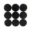 GlasFlength Decorative Wall Mirrors Wall Art Wall Mirror Classic Mirror Circle Mirror Vanity Mirror for Living Room, Silver, 27.2"*1.4"*27.2" - 3 of 4