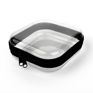 Square Hard Shell Case Clear - Bullseye's Playground™ - 1 of 3