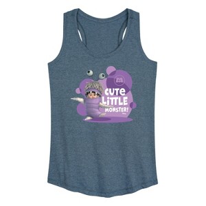 Women's - Disney - Boo Cute Little Monster Graphic Racerback Tank - 1 of 4