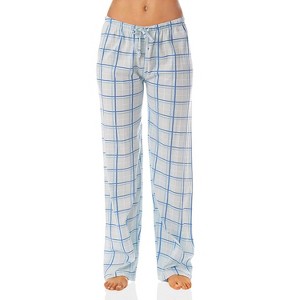 Just Love Womens Plaid Knit Jersey Pajama Pants - 100% Cotton PJs - 1 of 1