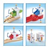 Hape Quadrilla Super Spiral Wooden Marble Run Construction,  101 Pieces - 3 of 4
