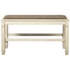 Bolanburg Counter Height Dining Room Bench Antique White - Signature Design by Ashley - 3 of 4