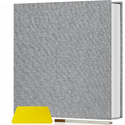 Attop Photo Album Self Adhesive Scrapbook Album for 4x6 5x7 8x10 Pictures DIY Photo Book as Scrapbooking Supplies Kits, Birthday Gifts