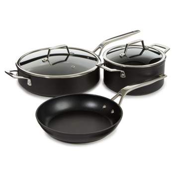 BergHOFF GEM 5Pc Non-stick Cookware Set, Best for Glass Top Cooktop and Gas  Stove
