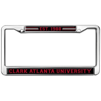 Clark Atlanta University Full Size Standard License Plate Metal Frame