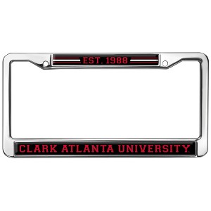 Clark Atlanta University Full Size Standard License Plate Metal Frame - 1 of 4