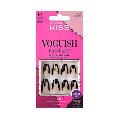 KISS Products Voguish Fantasy Fake Nails - Franken-Tastic - 31ct