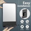 Shower Mirror for Shaving with Razor Holder, Large Anti-Fog Shave Mirror with No-Drilling Mount - 4 of 4