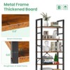 NicBex 5 Shelves Bookshelf,Modern Cube Multifunctional Display Shelf with Ample Storage for Living Room,Study Room,Home Office - 4 of 4