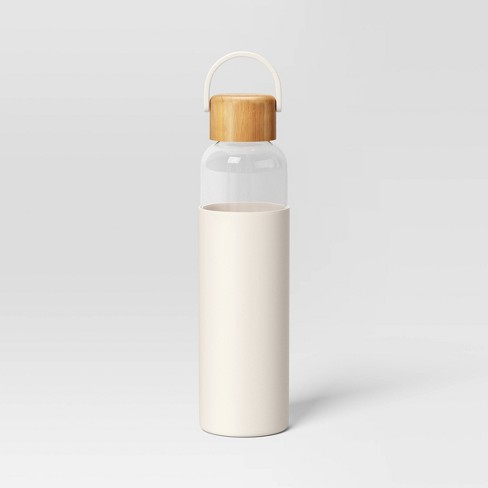 Glass Water Bottle With Silicone Sleeve
