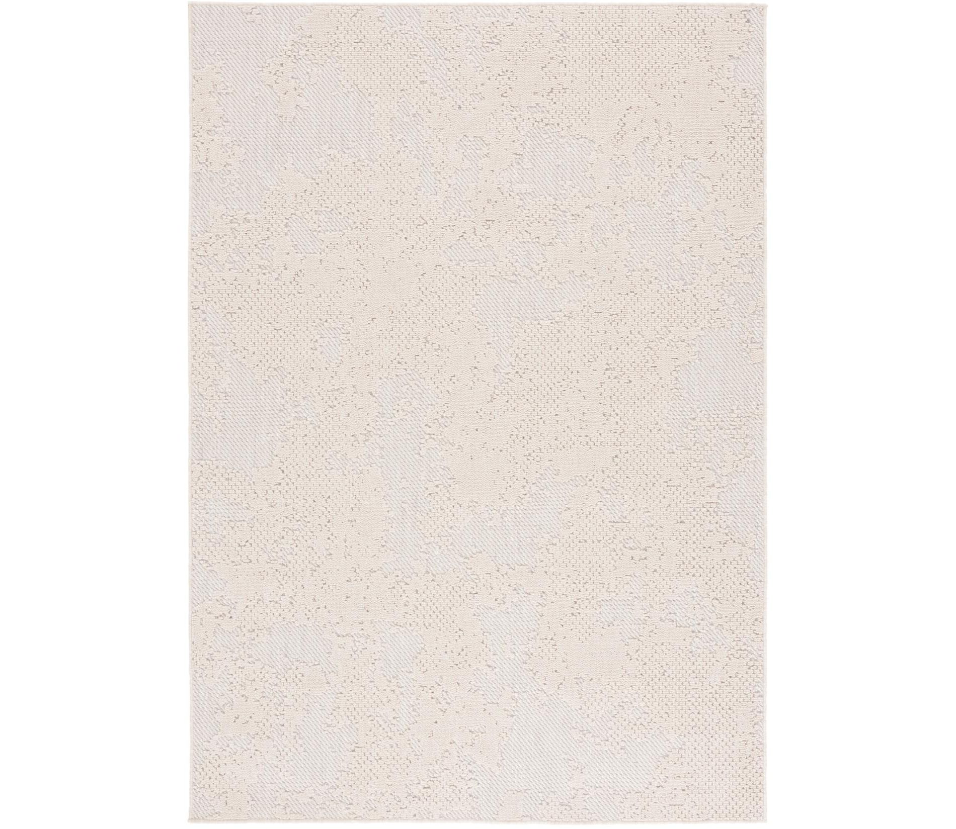Milos MLO116 Power Loomed Indoor/Outdoor Area Rug - Ivory - 8'x10'- Safavieh