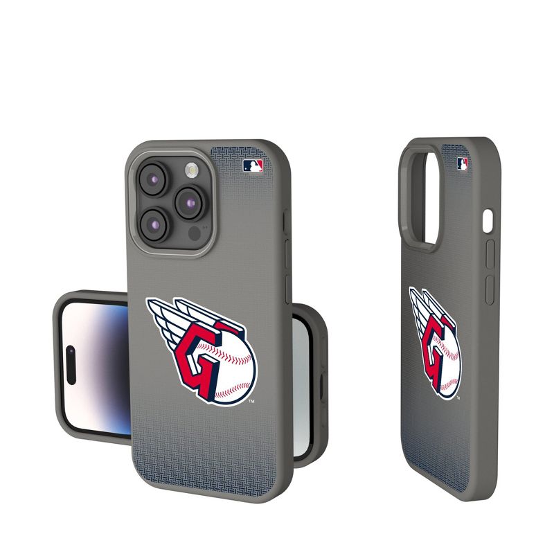 Keyscaper Cleveland Guardians Linen Soft Touch Phone Case, 1 of 8