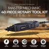 Master Mechanic 40 Piece Rotary Tool with Accessories Kit, Pencil Style, and Spindle Lock Design for Repairs and Home Improvement - 2 of 4