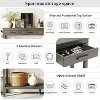 62.2" Farmhouse Console Table with 3 Drawers & Shelf, Entryway Sofa Table with Iron Handles for Living Room, Hallway, Office - 4 of 4